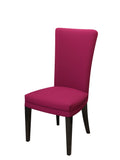 Nendle Polyester Elastic Chair Cover Stretch Removable Washable for Protecting Chair Cover (1 Piece, Pink)