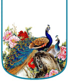 Nendle Velvet Digital Print 5 Seater Sofa Cover Set for Living Room (Multicolour, 6 Pieces)