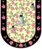 Nendle Velvet Digital Print 5 Seater Sofa Cover Set for Living Room (Multicolour, 6 Pieces)