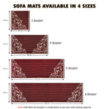Premium Velvet 4 Seater Sofa Mat Cover (Protector)