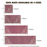 Premium Velvet 4 Seater Sofa Mat Cover (Protector)