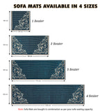 Premium Velvet 4 Seater Sofa Mat Cover (Protector)