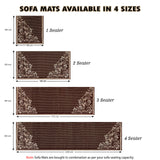 Premium Velvet 4 Seater Sofa Mat Cover (Protector)