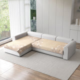 Premium Velvet L-Shape 2+2 Sofa Mat Cover (Protector)