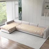 Premium Velvet L-Shape 3+2 Sofa Mat Cover (Protector)