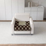 Soft Velvet Sofa Cover Mat for Single Seater