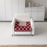 Soft Velvet Sofa Cover Mat for Single Seater