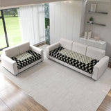 Acrylic Sofa Mat Cover for 5 Seater Sofa Set (3+2)
