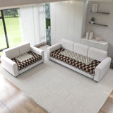 Acrylic Sofa Mat Cover for 5 Seater Sofa Set (3+2)