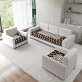 Acrylic Sofa Mat Cover for 5 Seater Sofa Set (3+1+1)