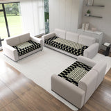 Acrylic Sofa Mat Cover for 7 Seater Sofa Set (3+2+2)