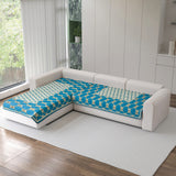 Acrylic Sofa Mat Cover for L Shape Sofa Set Type 2+2