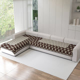 Acrylic Sofa Mat Cover for L Shape Sofa Set Type 3+2 Seater