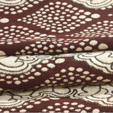 Polka Dot Pattern Acrylic Sofa Mat Cover for 3 Seater Sofa Set