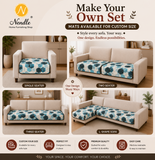 Premium Velvet Digital Printed Fabric with Customizable Seat Length and Fixed Seat Depth at 36 Inches