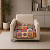 Premium Velvet Digital Printed Fabric with Customizable Seat Length and Fixed Seat Depth at 36 Inches