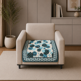 Premium Velvet Digital Printed Fabric with Customizable Seat Length and Fixed Seat Depth at 36 Inches