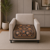 Premium Velvet Digital Printed Fabric with Customizable Seat Length and Fixed Seat Depth at 36 Inches