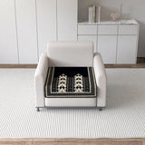 Chenille Sofa Cover Mat for Single Seater