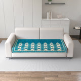 Chenille Sofa Mat Cover for 2 Seater Sofa Set