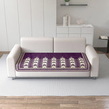 Chenille Sofa Mat Cover for 2 Seater Sofa Set