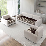 Chenille Sofa Mat Cover for 5 Seater Sofa Set (3+1+1)