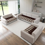 Chenille Sofa Mat Cover for 7 Seater Sofa Set (3+2+2)