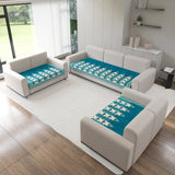 Chenille Sofa Mat Cover for 7 Seater Sofa Set (3+2+2)