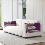 Chenille Sofa Arm Rest Protector Cover - Pack of 2 Pieces