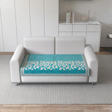 Anti-Slip Floral Velvet Sofa Cover For L3+2 Seater Sofa