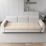 Anti-Slip Floral Velvet Sofa Cover For L4+3 Seater Sofa