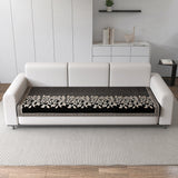 Anti-Slip Floral Velvet Sofa Cover For L3+3 Seater Sofa