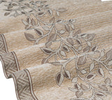 Anti-Slip Floral Velvet Sofa Cover For L3+2 Seater Sofa