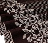 Anti-Slip Floral Velvet Sofa Cover For L4+3 Seater Sofa