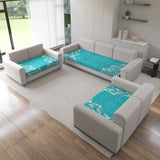 Premium Velvet 7 Seater(3+2+2) Sofa Mat Cover (Protector)