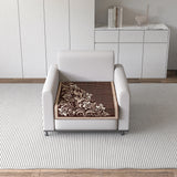 Premium Velvet 5 Seater(3+1+1) Sofa Mat Cover (Protector)