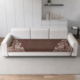 Premium Velvet L-Shape 4+3 Sofa Mat Cover (Protector)