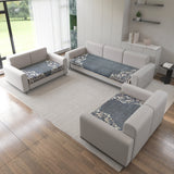 Premium Velvet 7 Seater(3+2+2) Sofa Mat Cover (Protector)
