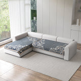 Premium Velvet L-Shape 2+2 Sofa Mat Cover (Protector)