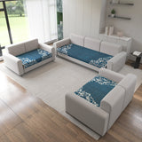 Premium Velvet 7 Seater(3+2+2) Sofa Mat Cover (Protector)
