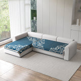 Premium Velvet L-Shape 2+2 Sofa Mat Cover (Protector)