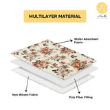 Premium Velvet Digital Printed Fabric with Customizable Seat Length and Fixed Seat Depth at 36 Inches